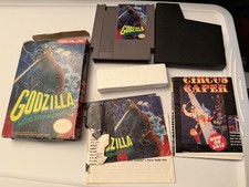 Godzilla: Monster of Monsters (Nintendo Entertainment System, 1989) cib