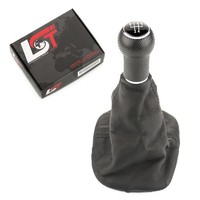Schaltknauf 5-Gang Schaltmanschette Schalthebel FüR VW Bora Bis 08/2001 - 23 Mm