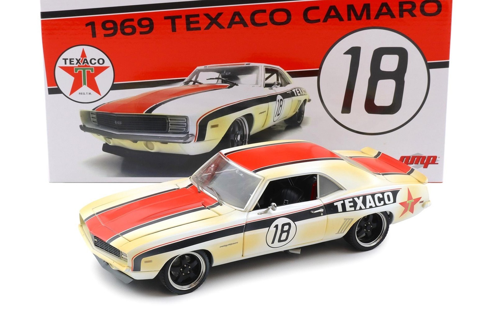 1:18 GMP 1969 Chevrolet Camaro Pro Touring Rs Texaco #18 Sale Version