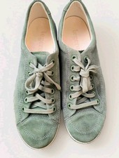 Fast neue Legero Tanaro Sneaker Schnürschuhe hellgrün Wildleder Gr. 41  7 TOP!!