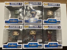 Funko Pop! Juego completo Avengers Assemble Deluxe (6 figuras) exclusivo de Amazon
