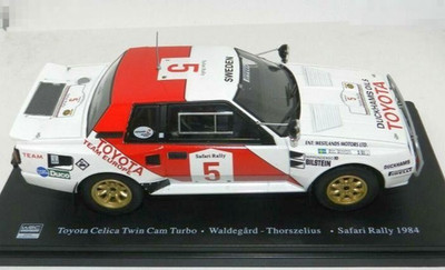 Toyota Celica Twin Cam Turbo Safari Rally 1984   1:24   Hachette / Ixo   WRC