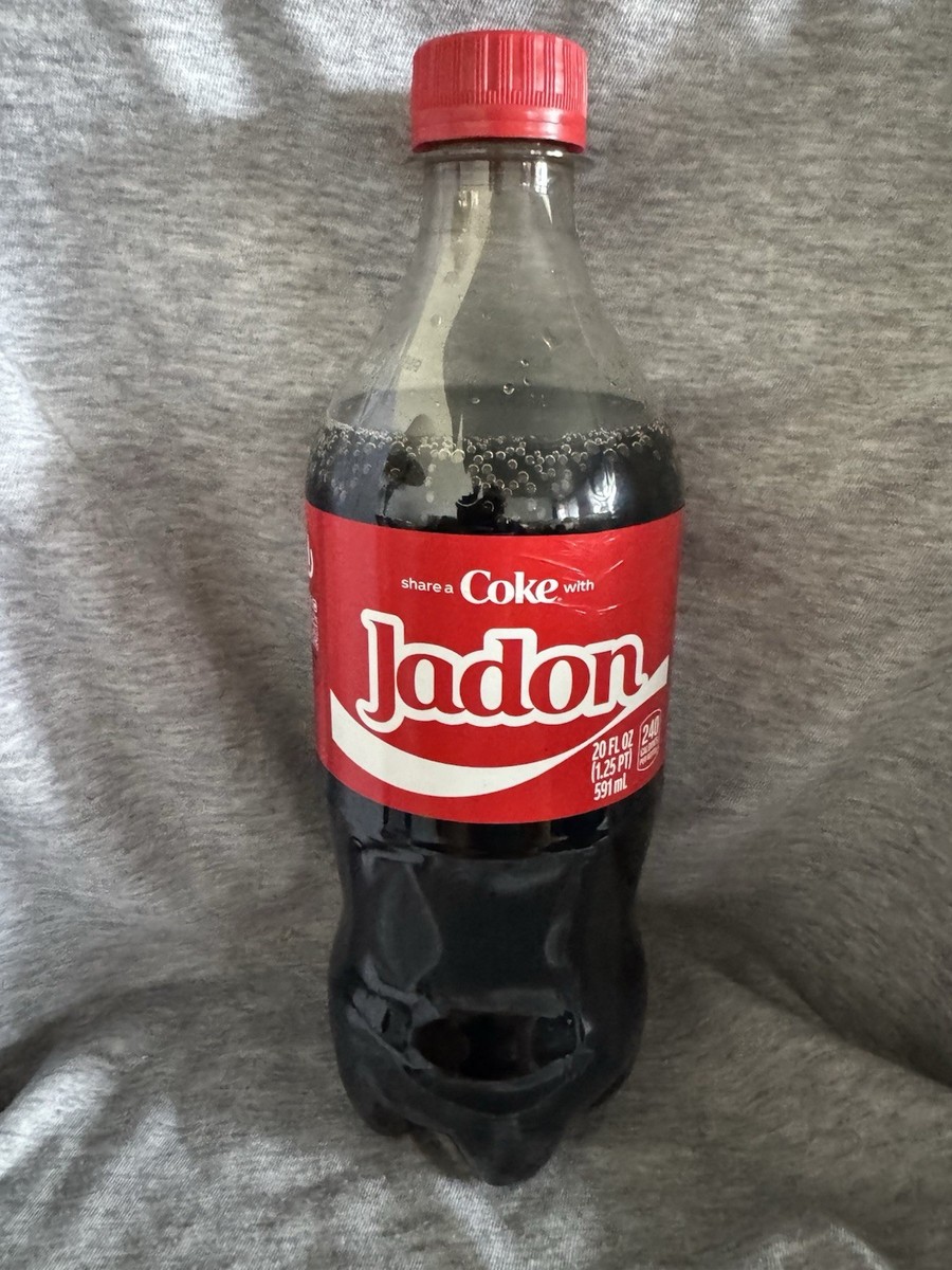 Share a Coke with Jadon 2025 Personalized Gift Coca~Cola