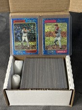 2023 Topps Heritage Blue Sparkle Complete 100 Cards Set, Ohtani, Judge & Corbin