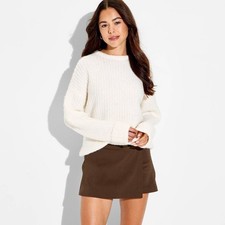 Women's Mini A-Line Skirt - Wild Fable - Brown