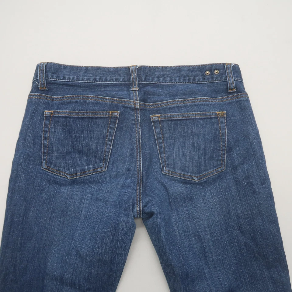 Cabi Womens Straight Leg Jeans Size 8 Dark Wash Denim Low Rise - Image 4 of 4