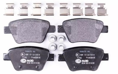 HELLA PAGID 8AH 355 460-021 Flessibile del freno,AH6002