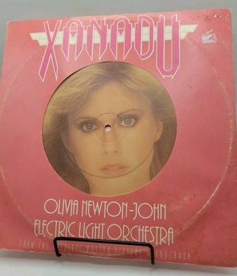 10 Inch Olivia Newton-John Xanadu ELO 45 RPM UK Pressing Pink 1980
