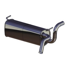 ERNST Endschalldämpfer für OPEL ASTRA J 1.4 87/100/101 PS bis 12.2014 13329581