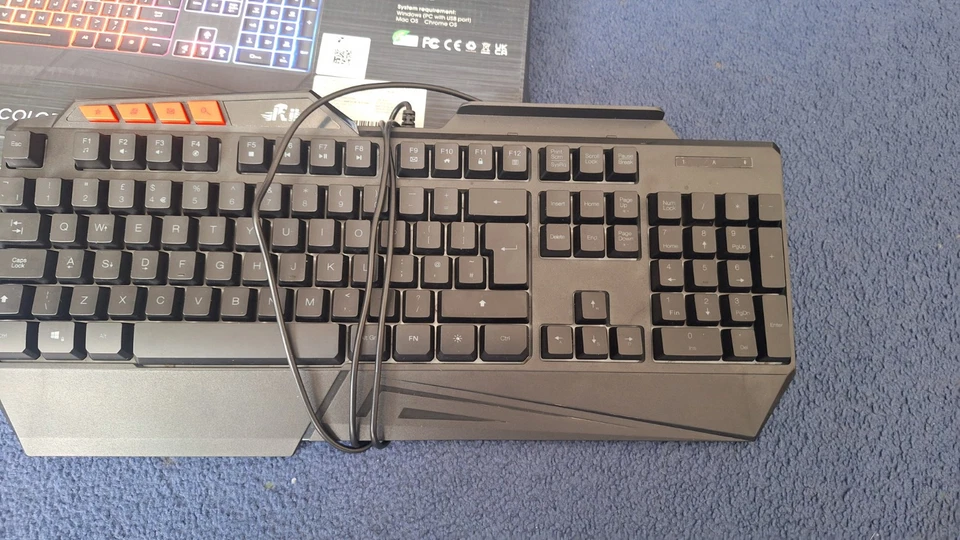 Riitek LED Gaming Keyboard W/ box - Image 3 of 4