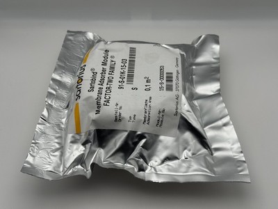 Sartorius Sartobind Membrane Adsorber FACTOR TWO Type S PN: 91-S-01K-15-03