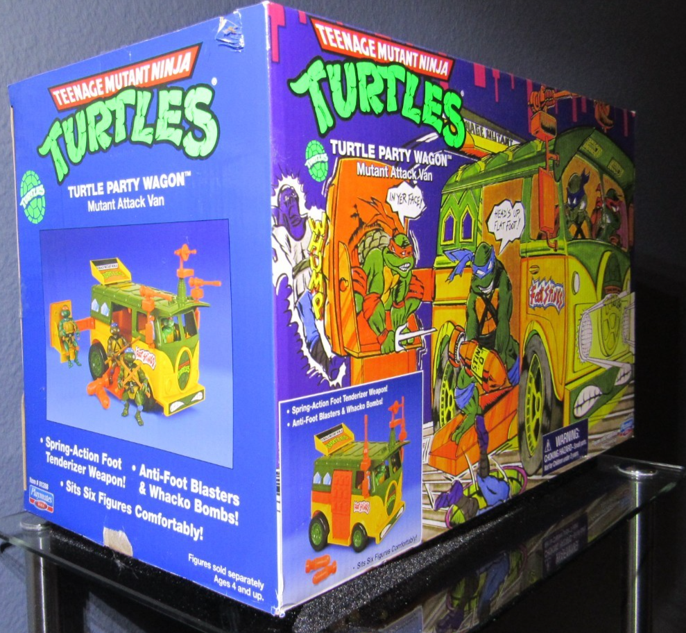 タートルズパーティワゴン&ボートセット Teenage Mutant Ninja Turtles Party Wagon for sale online | eBay