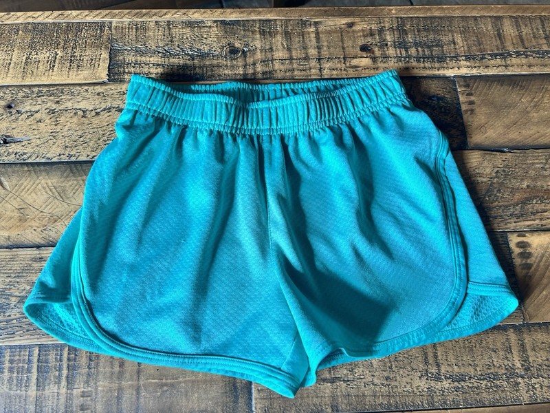 Girls BCG Teal Athletic Shorts Size Medium