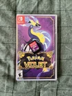 Pokemon Violet Nintendo Switch 2022 Original Case & Cartridge Works