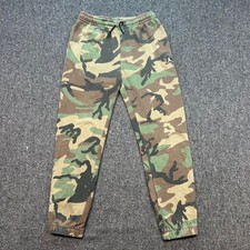 Jordan Camo Joggers Sz L Youth Faded Skater Jumpman Fleece Sweatpants