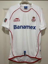 Deportivo Toluca Mens MEDIUM Atletica Vintage Away Jersey 2006/07