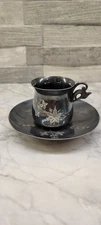 Antique James W. Tufts Boston Cup And Saucer Mother