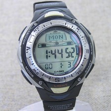 [Super Rare!] CASIO SPF-40 Sea-Pathfinder 90s Retro Watch Compass Barometer