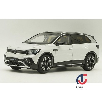 1/18 Scale VW ID.6 CROZZ SUV White Diecast Car Model Toy Collection Gift