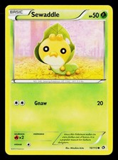 Pokemon TCG Sewaddle (10) Grass Common Legendary Treasures 10/113 NM on eBay