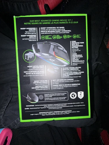Ratón inalámbrico personalizable para juegos Razer Basilisk V3 Pro - negro... - Imagen 2 de 2