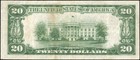 San Francisco, CA 1929 $20 Twenty Dollar Type 1 National Bank Note Ch#13044 — photo 2
