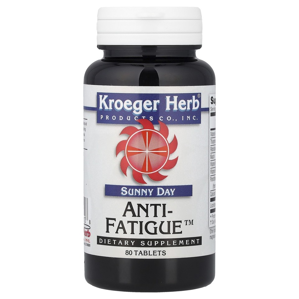Sunny Day, Anti-Fatigue™, 80 Tablets