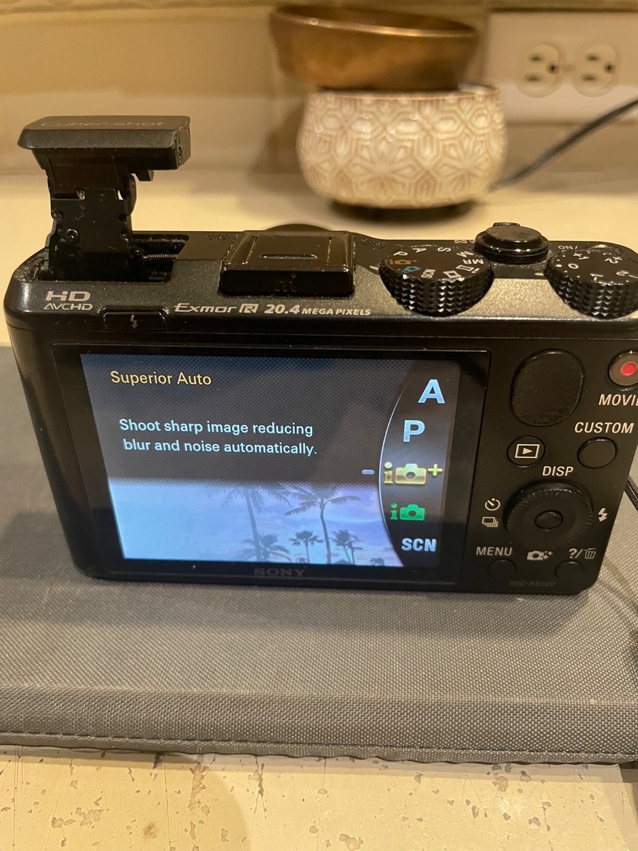 Sony Cyber-shot DSC-HX50V 20.4MP Digital Camera w/30x Optical zoom