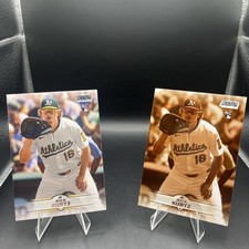 2025 Topps Stadium Club Nick Kurtz Sepia (RC) and Base