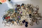 Mixed Vintage to Now Costume Jewelry Lot~5.40 lbs Reseller Mostly Wearable