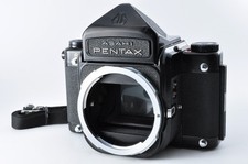 Near MINT Pentax 6x7 67 Eye Level Medium Format Film Camera Body JAPAN 409