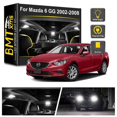12x Interior LED Light Bulb Reverse License Plate + Tool For Mazda 6 2002-2008