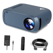 Mini Projector with Wifi Portable Projector Support 1080P 170" Mini WIFI BLUE