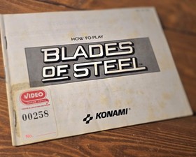 Vintage Video Game Blades Of Steel Nintendo NES 1987 CIB Tested & Complete L@@k