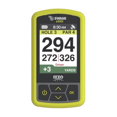 Izzo Swami 6000I Handheld Golf GPS Water-Resistant Color Display