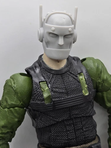 3d Printed Robot MAN DOOM Head 1:10 7" SELECT DC MULTIVERSE