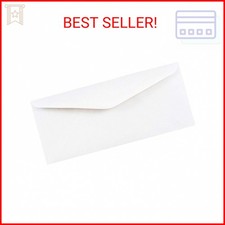 JAM PAPER #11 Business Commercial Envelopes - 4 1/2 x 10 3/8 - White - 50/Pack