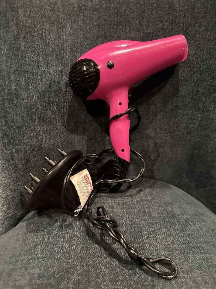 Revlon RVDR5036EME 1875W Ionic Hair Blow Dryer - Pink-tested - Works - Image 4 of 4