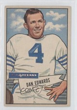 1952 Bowman Large Dan Edwards #77 b7j
