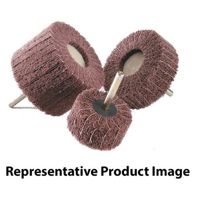 United Abrasives 77732 3x1x1/4 Non-Woven Interleaf Wheel Medium 80 Grit 10 pack