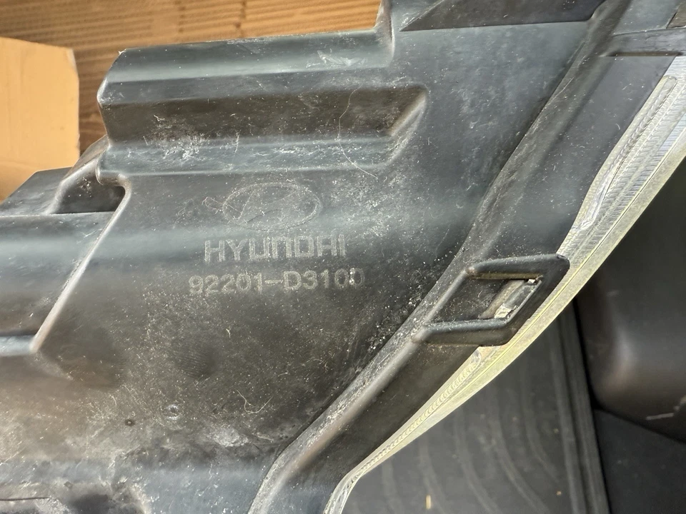 Дневная противотуманная фара для водителя Hyundai Tucson 2016 2017 2018 LH 92201-D3100 - Изображение 3 из 3