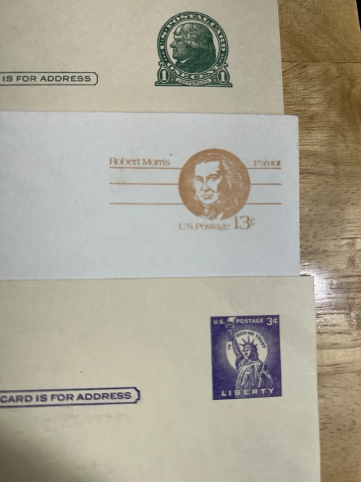 US lot of 9 vintage postal cards 1899-1906 USPS Pre-Stamped Postcards.  1 To 9 C - Image 4 of 4