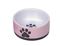 Hund Napf Keramik 14X6.5Cm 0.4L Pink Nobby Futternapf Katze