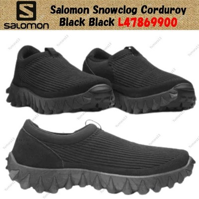 Salomon Snowclog Cord Schwarz Schwarz L47869900 Herren Gr.