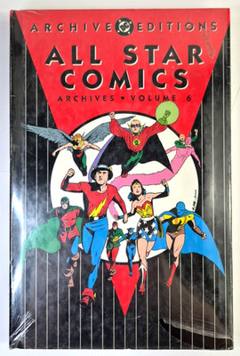 Rare:  ALL STAR COMICS ARCHIVES VOL 6 DC ARCHIVE EDITIONS HC BRAND NEW! SEALED!