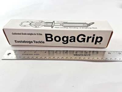 BogaGrip 15 lb Fish Lip Grip Scale Eastaboga Tackle Model 315 USA Fishing Tool N - Image 1 of 4