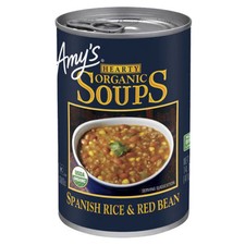 Soupe De Riz Espagnol Bio Et De Haricots Rouges 14,7 Oz (Caisse De 12) Par Amys