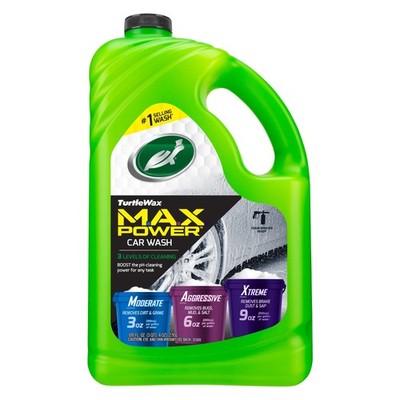 Turtle Wax 50597 Max-Power 3 Levels of Cleaning Car Wash 100 oz