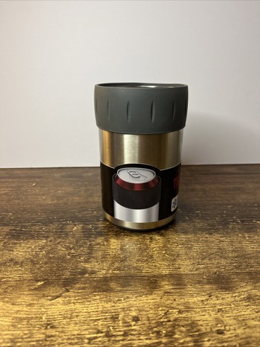 Termo aislante de latas de bebidas de acero inoxidable de 12 oz mantiene frío 10 horas, nuevo - Imagen 2 de 2