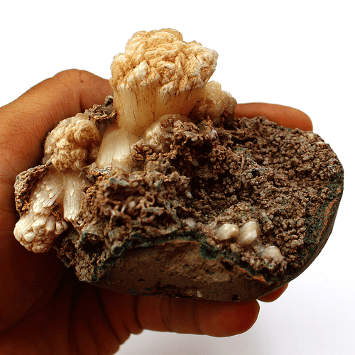 278,7 g Estilbita Natural y Apofilita con Calcedonia en Matriz Decoración Mineral - Imagen 10 de 14